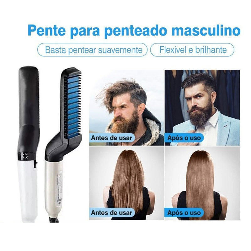 Chapinha modeladora cabelo e barba masculino