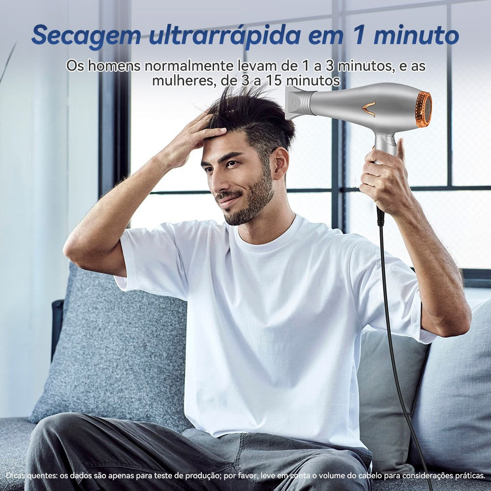 Secador de cabelo profissional 2400W