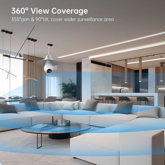 Câmera de vigilância 2K WiFi