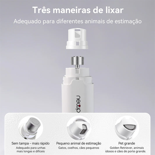 Lixa de unhas de cachorro elétrica