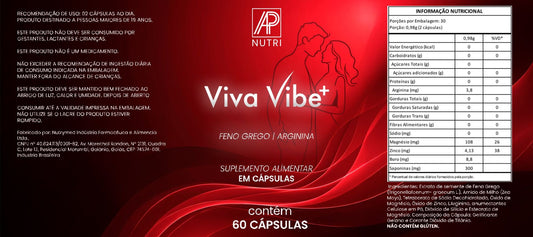 LIBIDO - Viva Vibe + (60 Cápsulas)