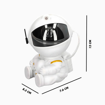 Astronauta Led Projetor Nebulosa Galáxia Estrelada