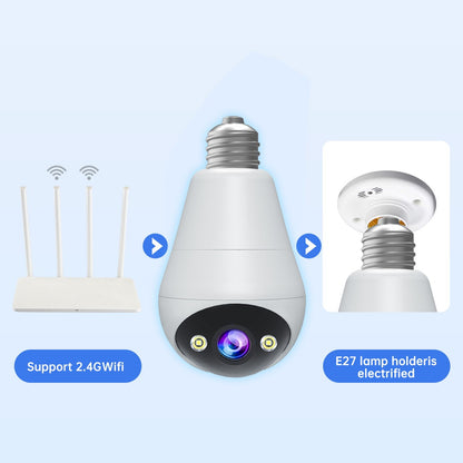 Câmera de vigilância 2K WiFi
