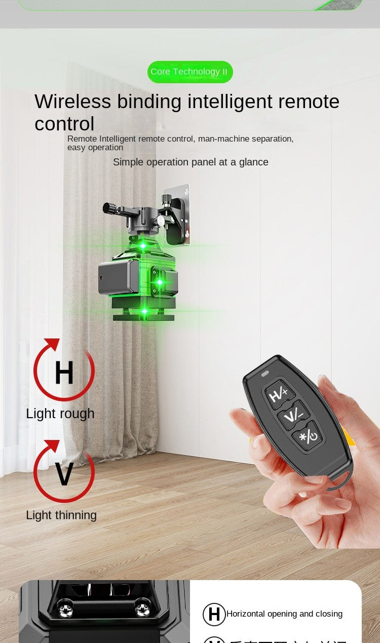 Nível de laser profissional 4D 8/16