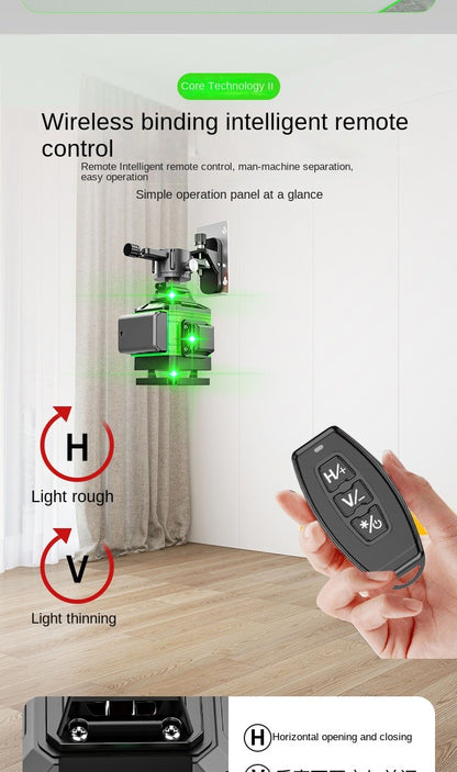 Nível de laser profissional 4D 8/16