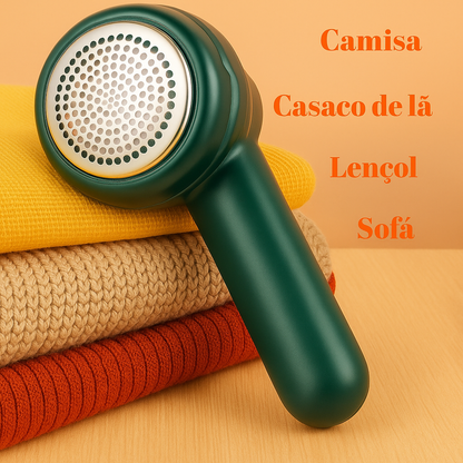 Removedor Elétrico De Pelos Fiapos Branco