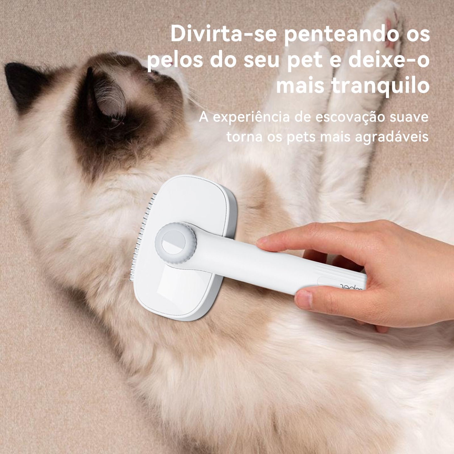 Pente removedor de pelos