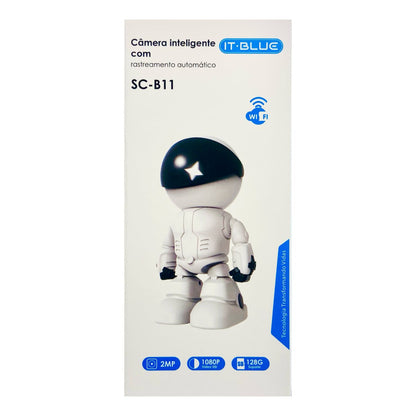 Câmera IT Blue Astronauta Visão Noturna 360º WiFi SC-B11