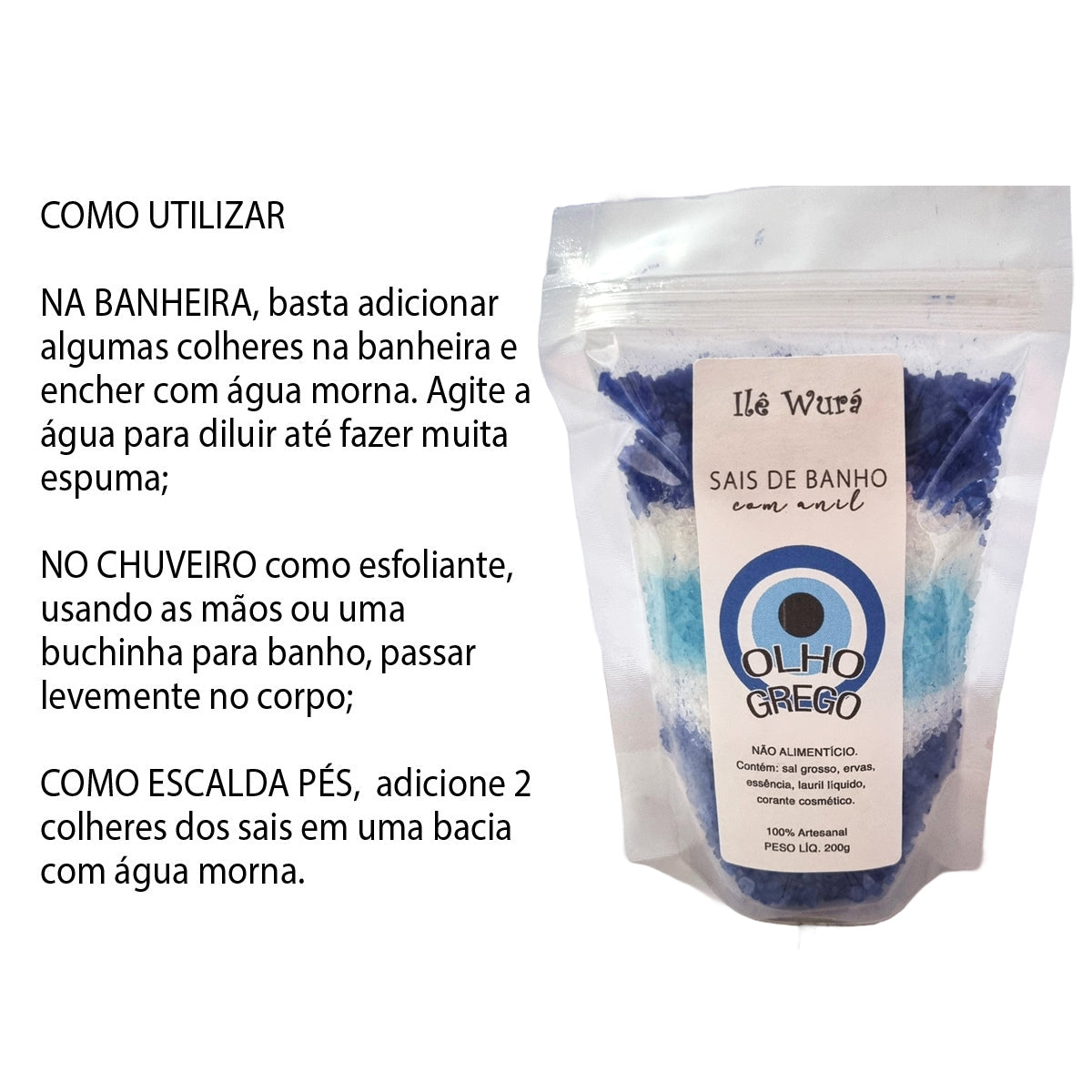 Sal de Banho OLHO GREGO