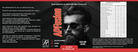BARBA E CABELO - APFusion (60 Cápsulas)